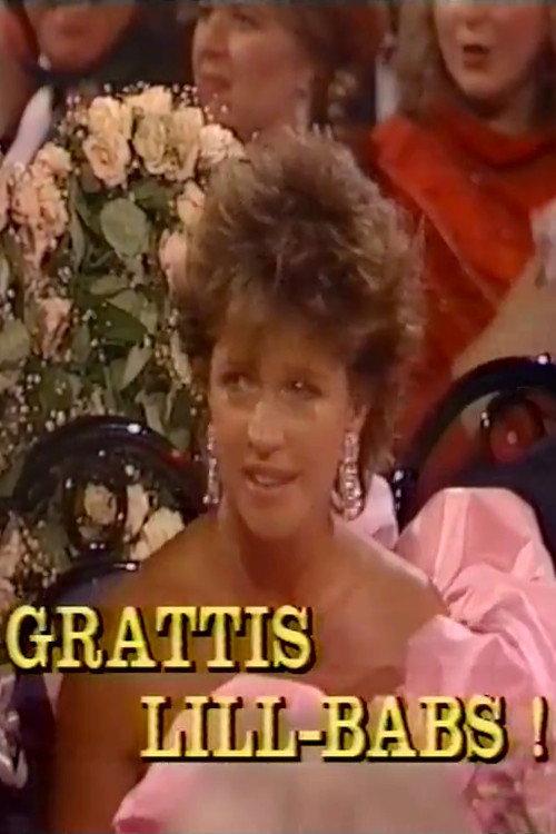 Grattis Lill-Babs! 1988 official movie poster