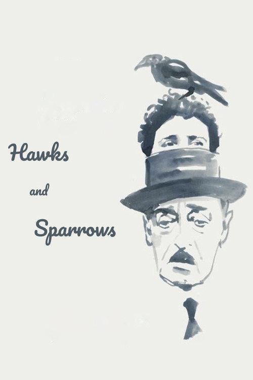 The Hawks and the Sparrows 1966 official movie poster