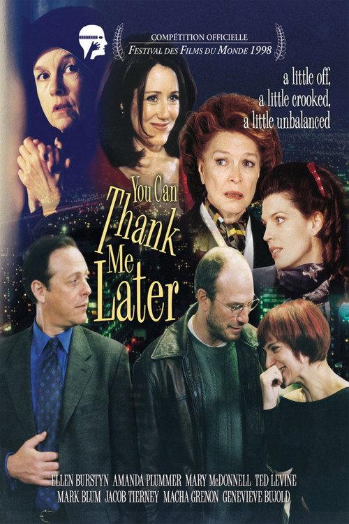 You Can Thank Me Later 1998 official movie poster