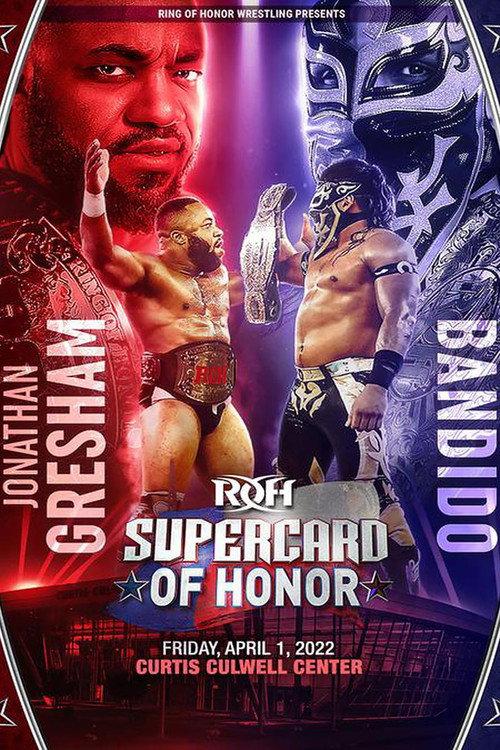 ROH: Supercard of Honor XV 2022 official movie poster