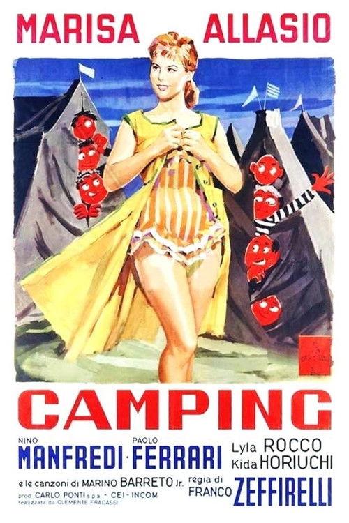 Camping 1958 official movie poster