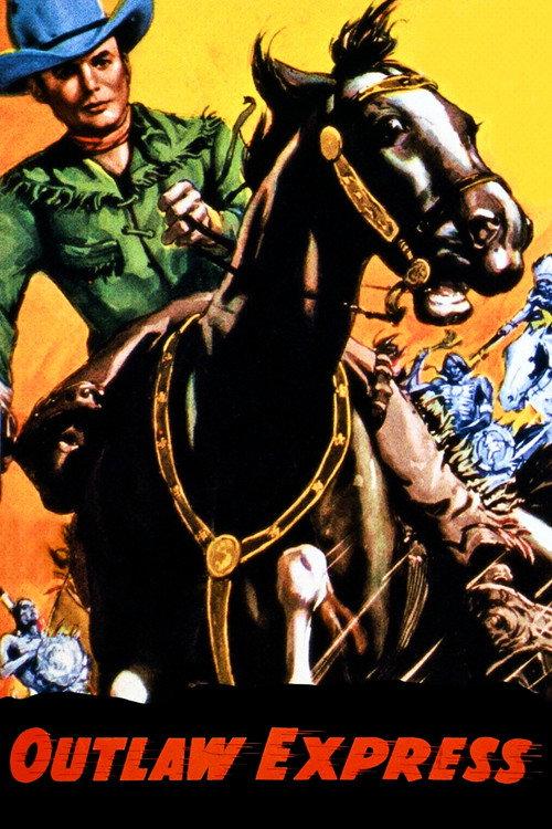 Outlaw Express 1938 official movie poster