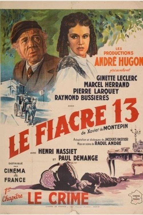 Cab Number 13 1948 official movie poster