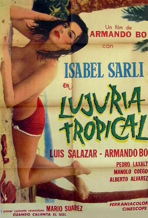 Lujuria tropical 1964 official movie poster