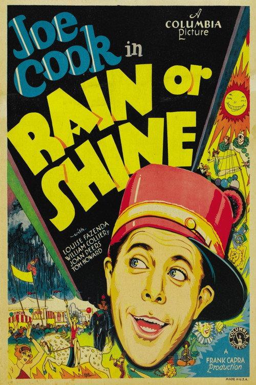 Rain or Shine 1930 official movie poster