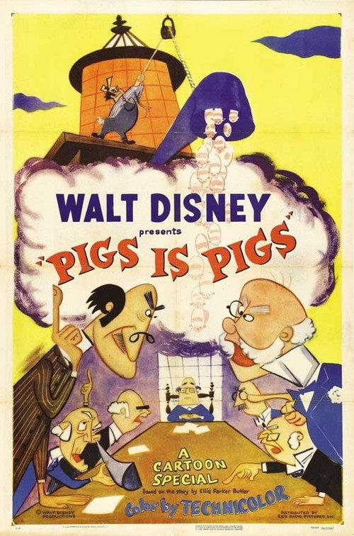 Pigs Is Pigs 1954 official movie poster