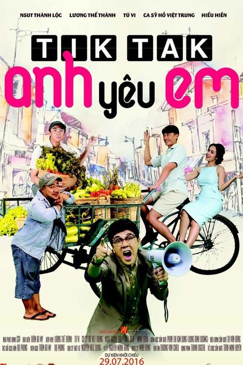 Tik Tak, I Love You 2016 official movie poster