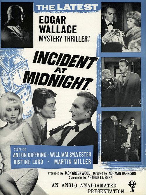 Incident at Midnight 1963 official movie poster