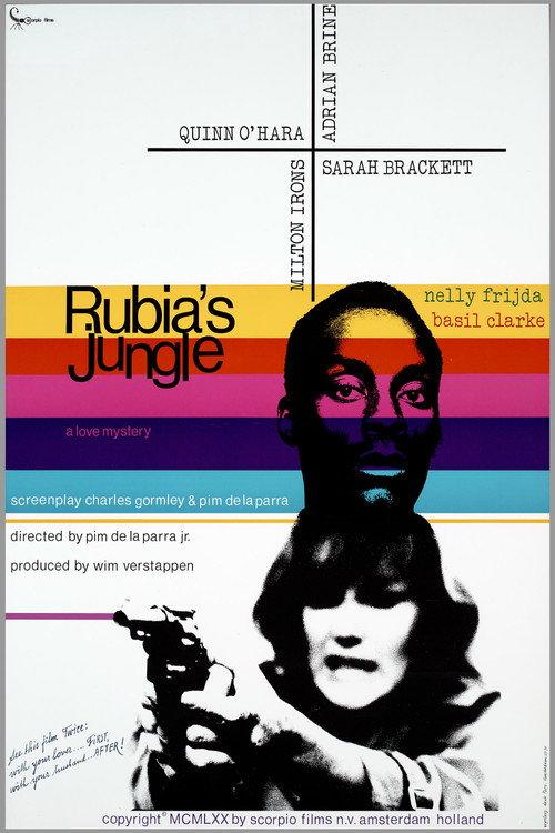 Rubia's Jungle 1970 official movie poster