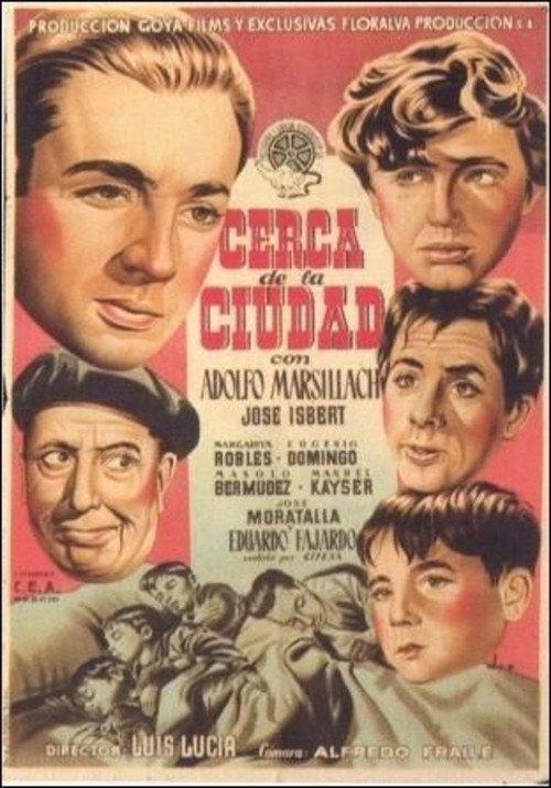 Near the city 1952 official movie poster