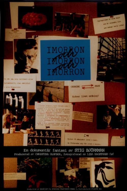 Imorron och imorron och imorron 1989 official movie poster
