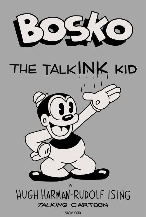 Bosko, the Talk-Ink Kid 1929 official movie poster
