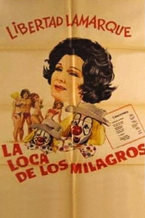 La loca de los milagros 1975 official movie poster