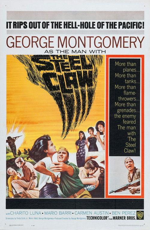 The Steel Claw 1961 official movie poster