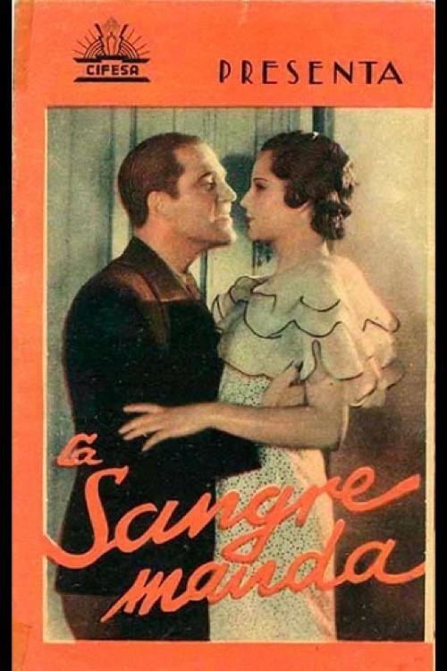 La sangre manda 1934 official movie poster