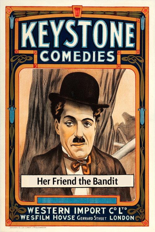 Her Friend the Bandit 1914 official movie poster
