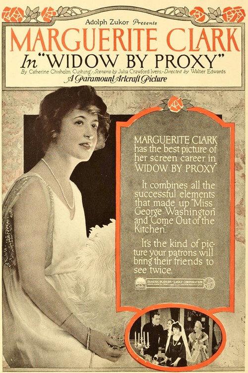 Widow by Proxy 1919 official movie poster