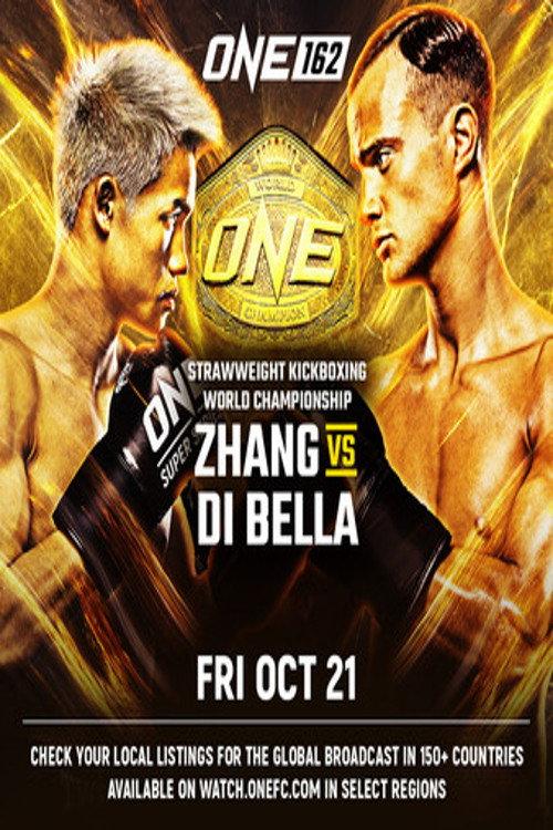 ONE 162: Zhang vs. Di Bella 2022 official movie poster