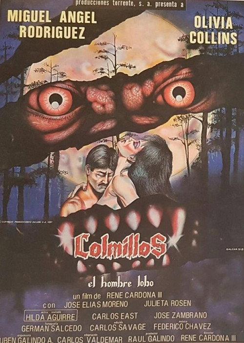 Colmillos, el hombre lobo 1993 official movie poster