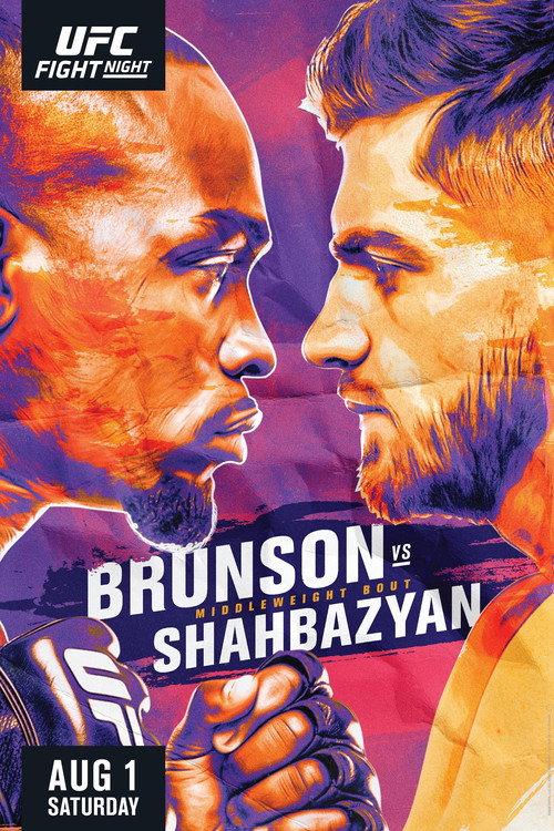 UFC Fight Night 173: Brunson vs. Shahbazyan 2020 official movie poster