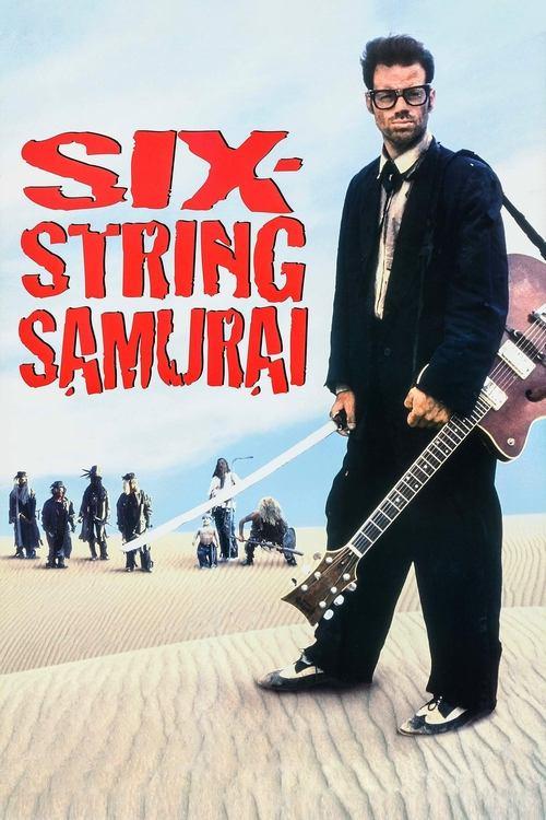Six-String Samurai 1998 official movie poster