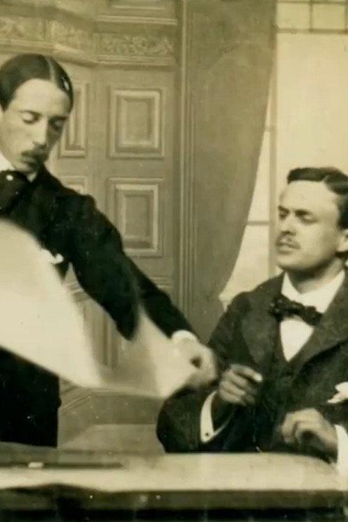 Santos Dumont Explaining His Air Ship to the Hon. C.S. Rolls 1901 official movie poster