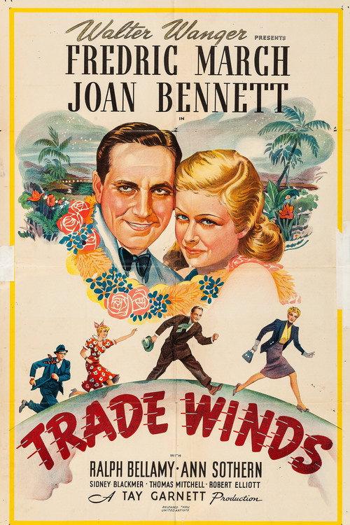 Trade Winds 1938 official movie poster