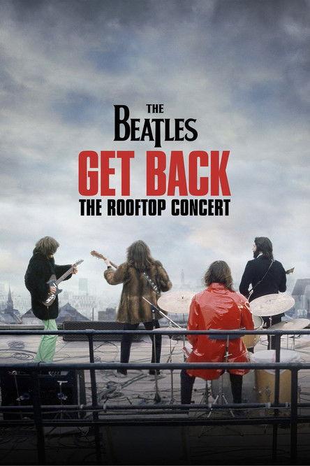 The Beatles: Get Back - The Rooftop Concert 2022 official movie poster