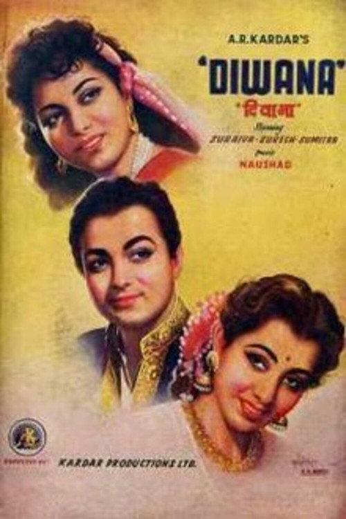 Diwana 1952 official movie poster