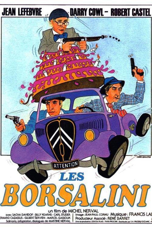 Les Borsalini 1980 official movie poster