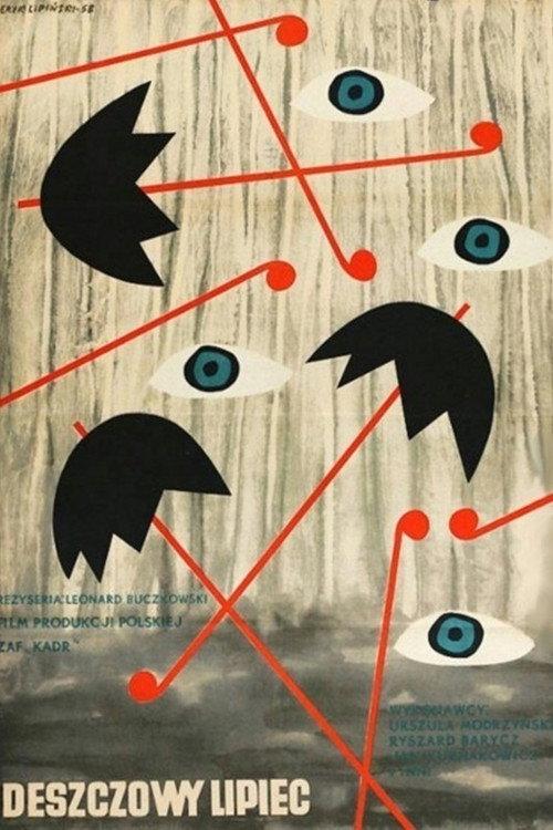 Rainy July 1958 official movie poster