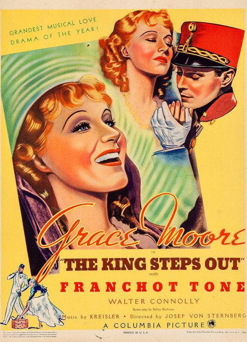 The King Steps Out 1936 official movie poster