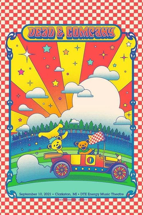 Dead & Company: 2021-09-10 DTE Energy Music Theatre, Clarkston, MI 2021 official movie poster