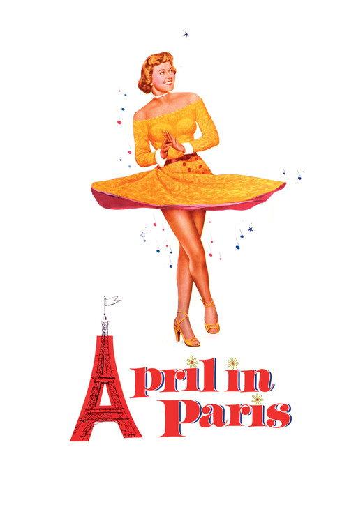April in Paris 1952 official movie poster