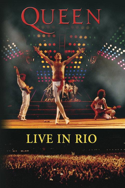 Queen: Live in Rio 1985 official movie poster