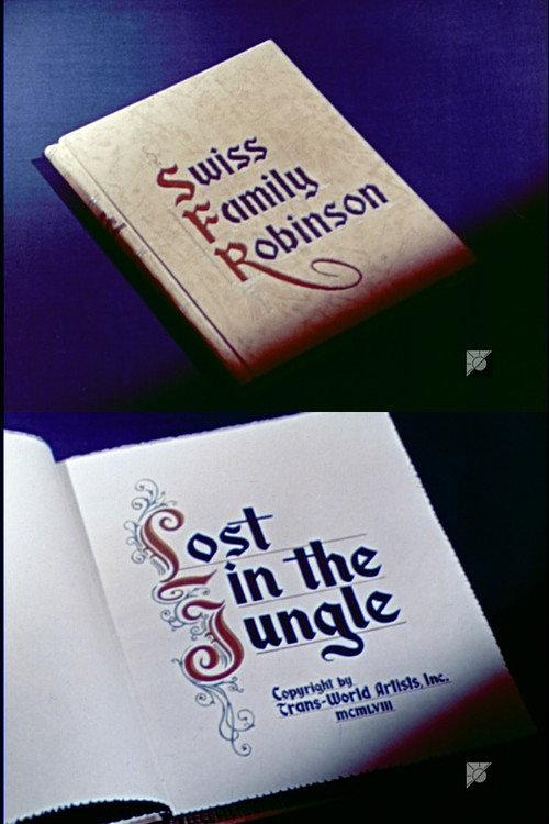 Swiss Family Robinson: Lost in the Jungle 1958 official movie poster
