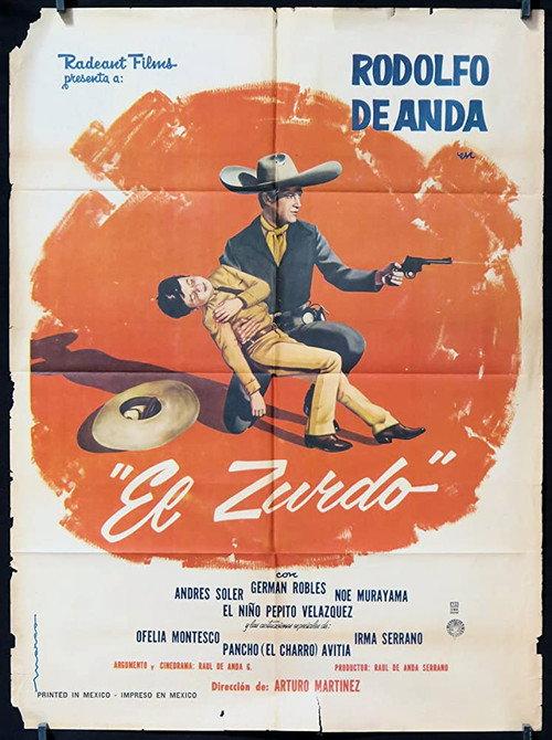 El zurdo 1965 official movie poster