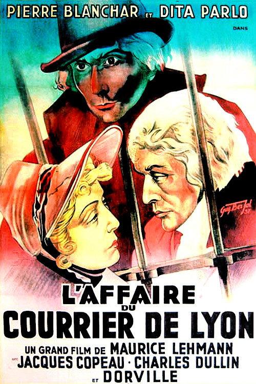 Courier of Lyons 1937 official movie poster