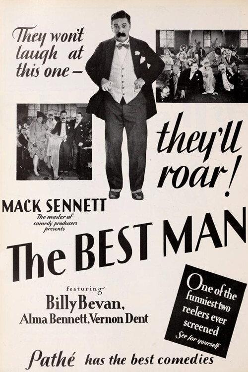 The Best Man 1928 official movie poster