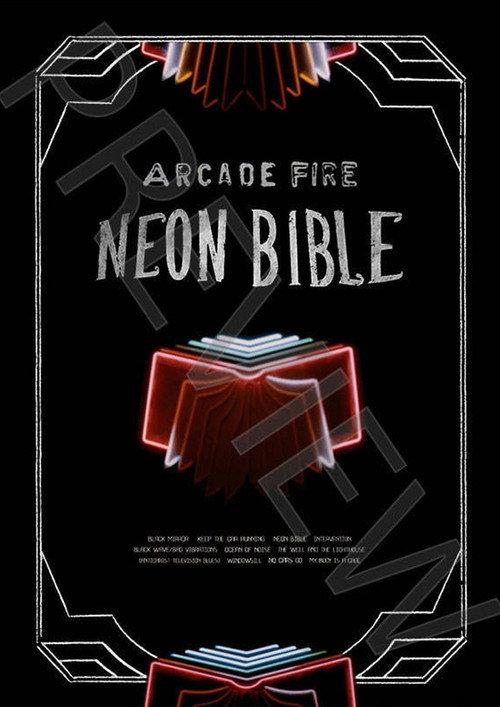 The Arcade Fire: Olympia Paris 2007 official movie poster