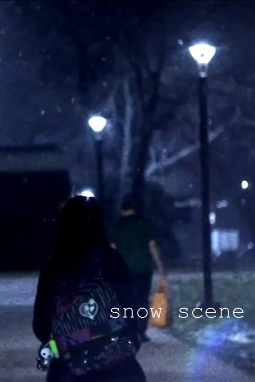Snow Scene 2024 official movie poster