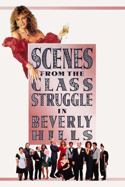 Scenes from the Class Struggle in Beverly Hills 1989 official movie poster
