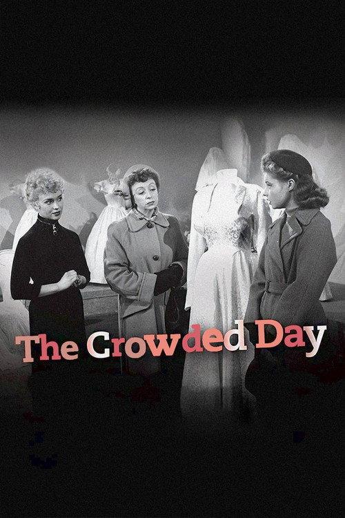The Crowded Day 1954 official movie poster