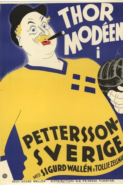 Pettersson - Sverige 1934 official movie poster
