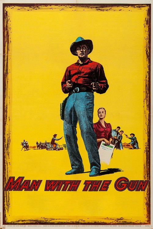 Man with the Gun 1955 official movie poster