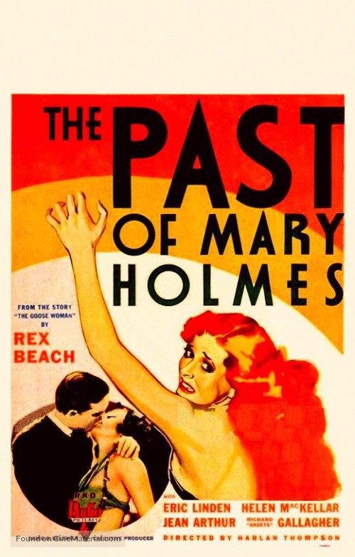 The Past of Mary Holmes 1933 official movie poster