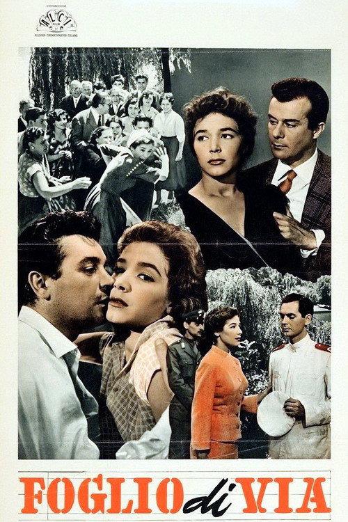 Foglio di via 1954 official movie poster