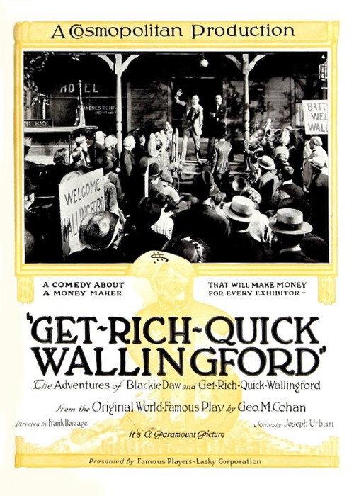 Get-Rich-Quick Wallingford 1921 official movie poster