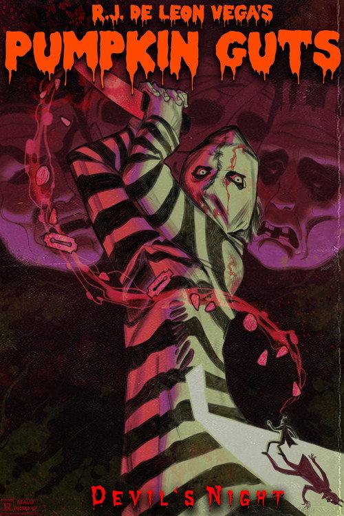 Pumpkin Guts: Devil's Night 2024 official movie poster