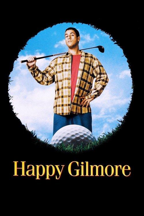 Happy Gilmore 1996 official movie poster